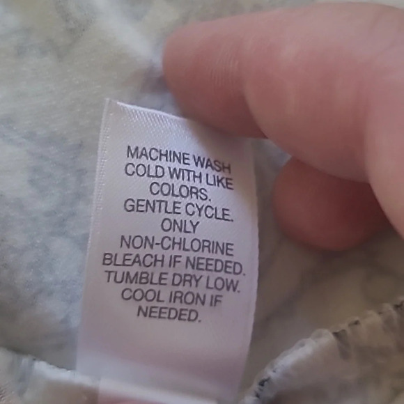 J. Jill Wearever White & Black T-Shirt Dress - Size Sm - Picture 6 of 7